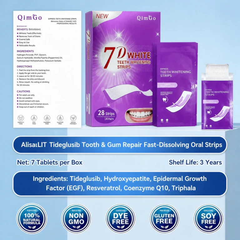 QimGo 7D White Teeth Whitening Strips