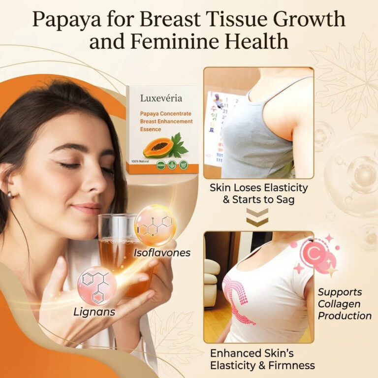 Luxevéria Papaya Concentrate Breast Enhancement Essence