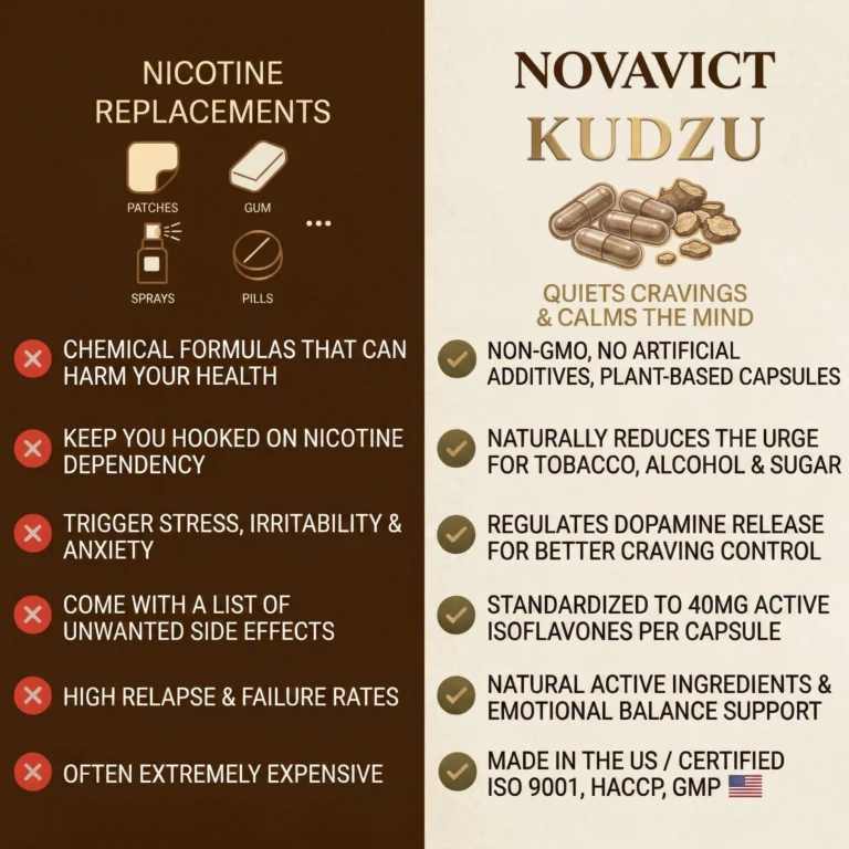 Novavict Kudzu Reduce Cravings & Calm the Mind