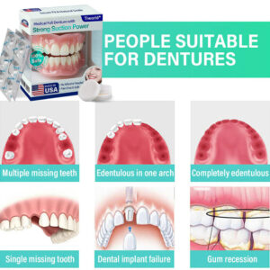 Tiworld® Medical Full Denture with Strong Suction