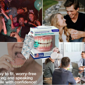 Tiworld® Medical Full Denture with Strong Suction Black Friday Deal