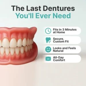 Tiworld™ Custom-Fit Full Functional Dentures Black Friday Deal