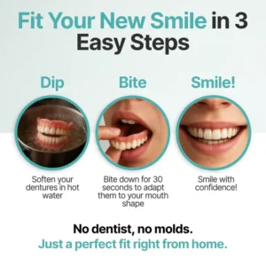 Tiworld™ Custom-Fit Dentures in 5 Minutes