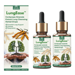 LungEase Cordyceps Sinensis Lung Cleansing Herbal Drops