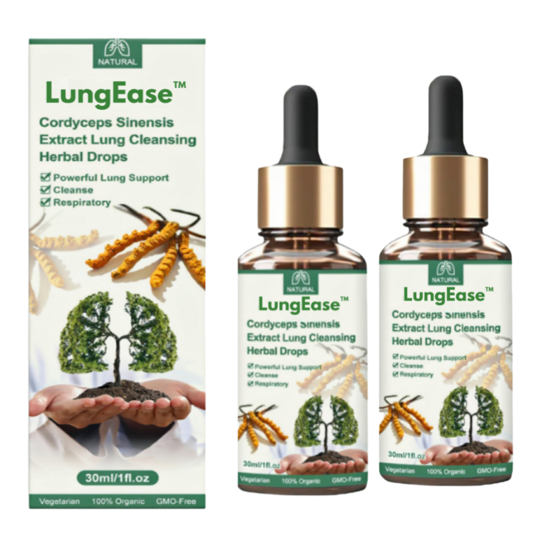 LungEase Cordyceps Sinensis Lung Cleansing Herbal Drops