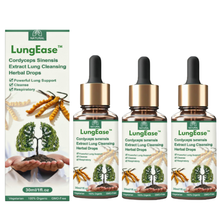 LungEase Cordyceps Sinensis Lung Cleansing Herbal Drops