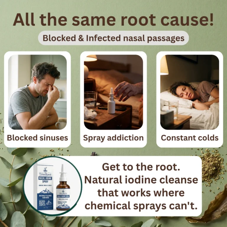 TrueRoot Nasomin Nasal Iodine Spray
