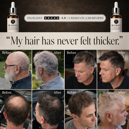Richvell™ Revolutionary FST-5 Peptide Hair Growth Complex By
