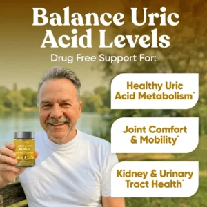 Aveya Uric Acid Purge Complex 1200mg Vegetarian Capsules