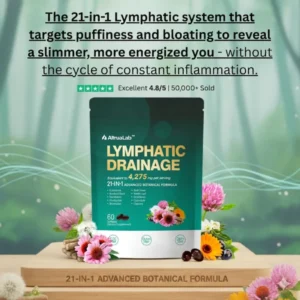Altrua Lab 21-in-1 Lymphatic Drainage Complex – 4,275mg