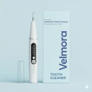 Velmora Ultrasonic Tooth Cleaner Plaque Remover