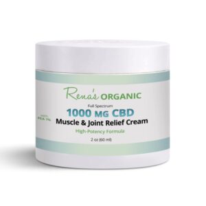 Rena’s Organic CBD Muscle & Joint Relief Cream