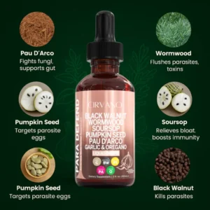 Cirvano Wormwood Parasite Purge Detox