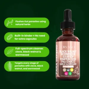 Cirvano Wormwood Parasite Purge Detox