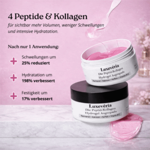 Luxevéria Die Peptid-Kollagen Hydrogel Augenpads