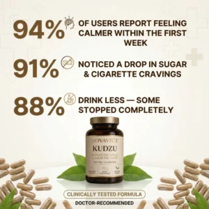 Novavict Kudzu Reduce Cravings & Calm the Mind