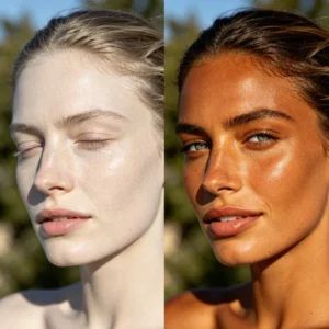 Sun-Free Glow Micro-Needle Patch