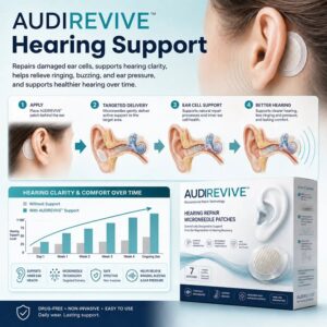 AudiRevive Hearing Repair Microneedle Patches