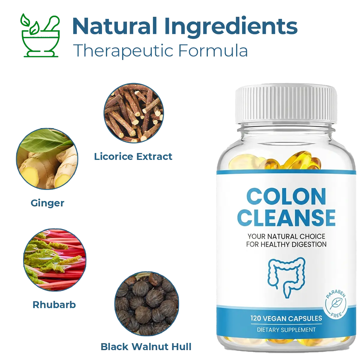 Colon Cleanse Digestive Support Formula