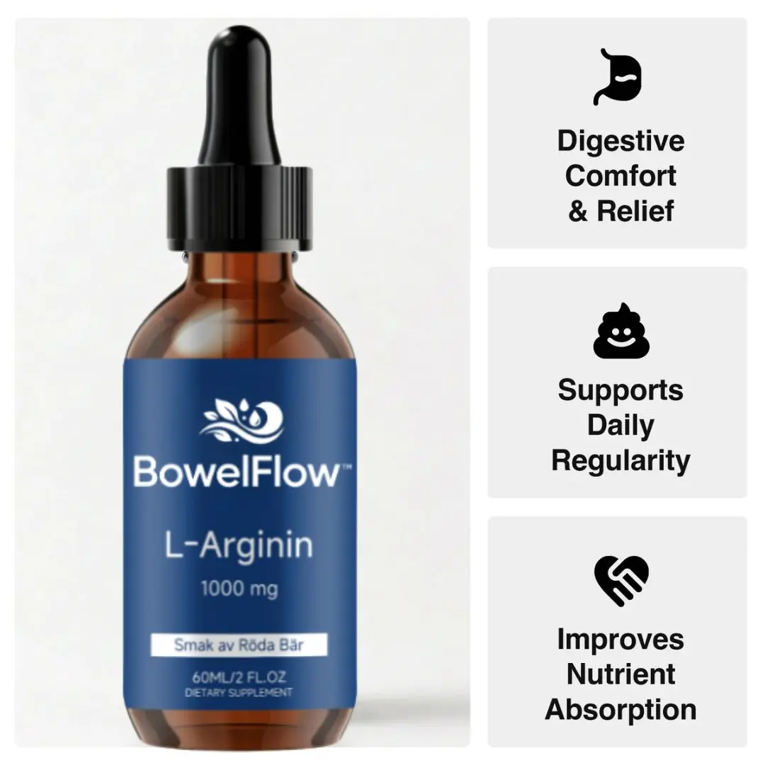 BowelFlow L-Arginin Dietary Supplement