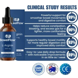 BowelFlow L-Arginin Dietary Supplement