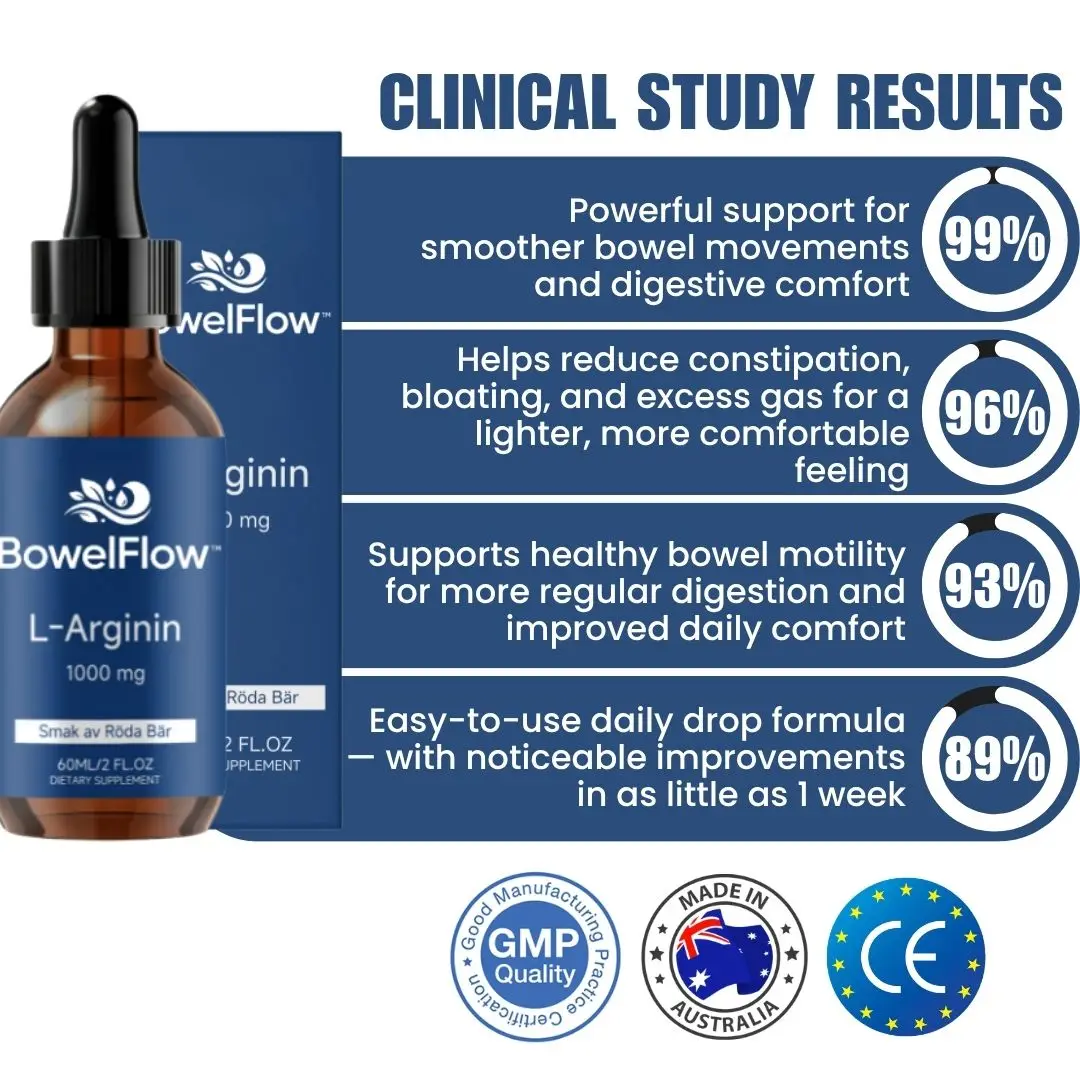 BowelFlow L-Arginin Dietary Supplement