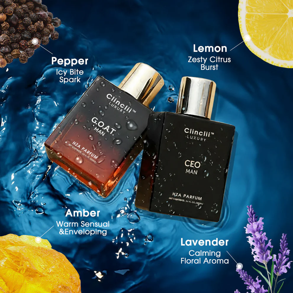 Clinclii™ CEO MAN Perfume & G.O.A.T MAN Aroma