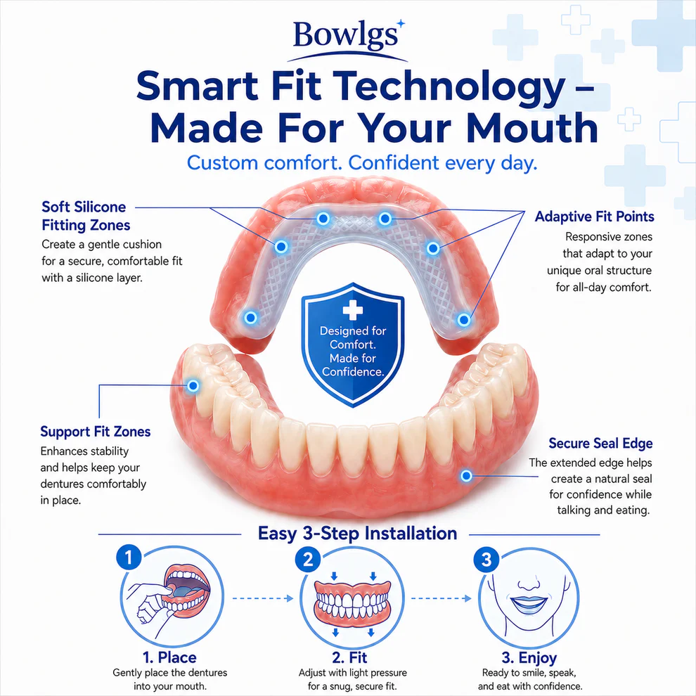 Bowlgs Premium Denture Set