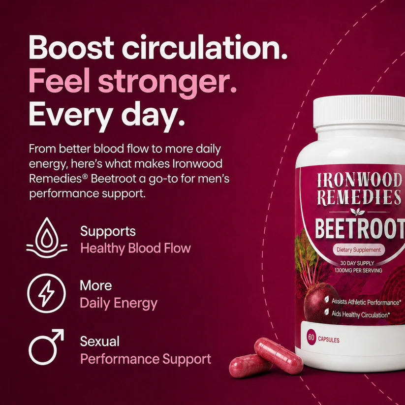 Ironwood Remedies Beetroot Dietary Supplement