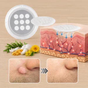 Natrvor®Patches for removing warts and moles using plant-based micro-needles