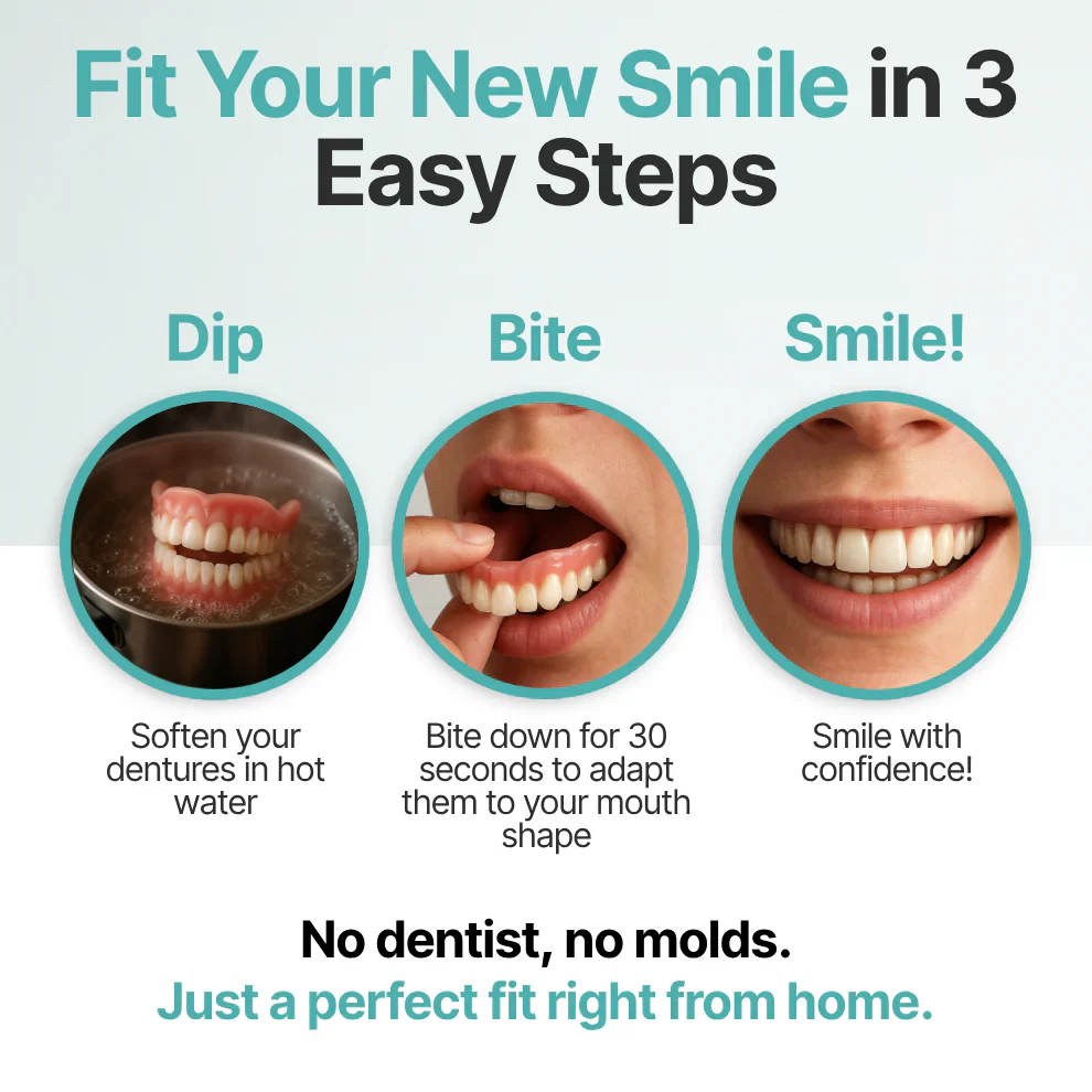Acezozla™ Custom Fit Fully Functional Dentures