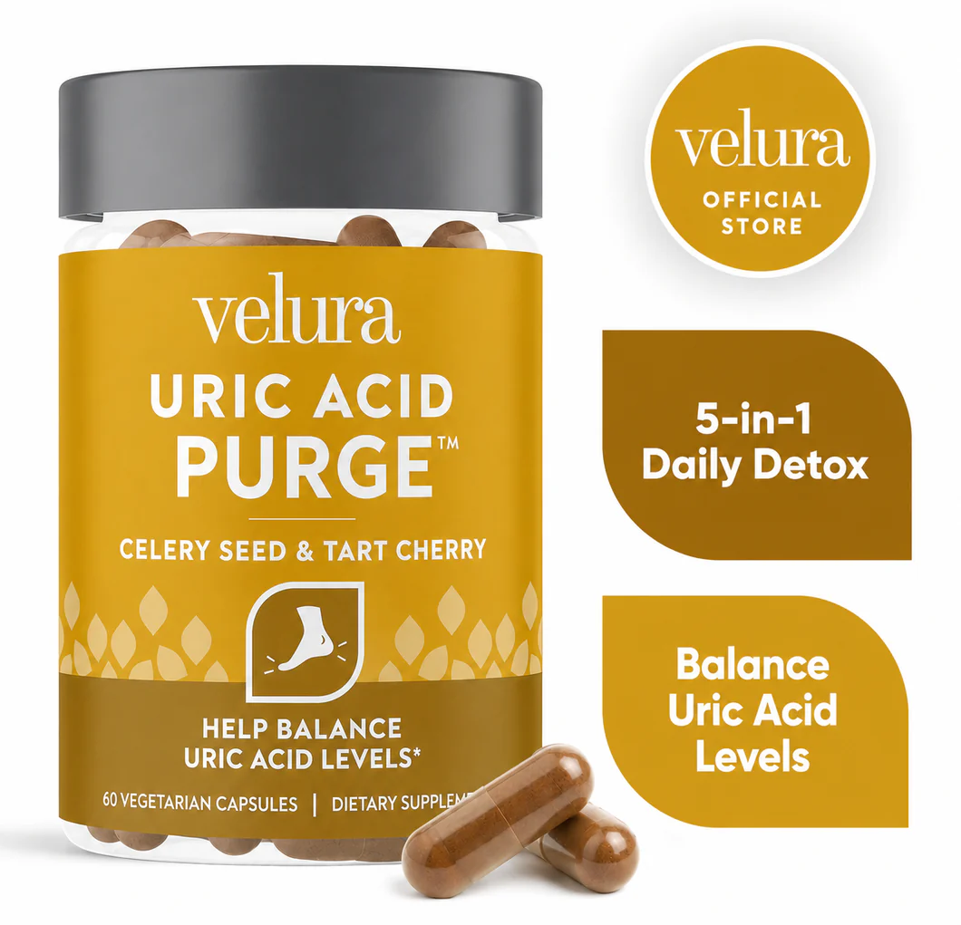 Velura Uric Acid Purge Celery Seed & Tart Cherry