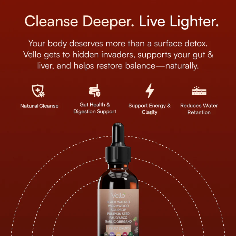 Vello Black Walnut Wormwood Cleanse