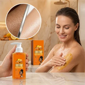 Turmeric & Vitamin C Moisturizing Skin Scrub Shower Gel