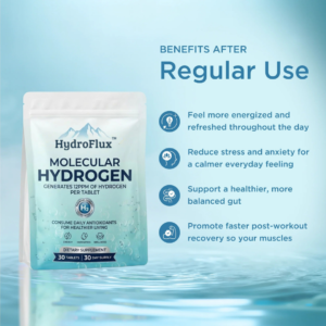 HydroFlux Molecular Hydrogen Tablets